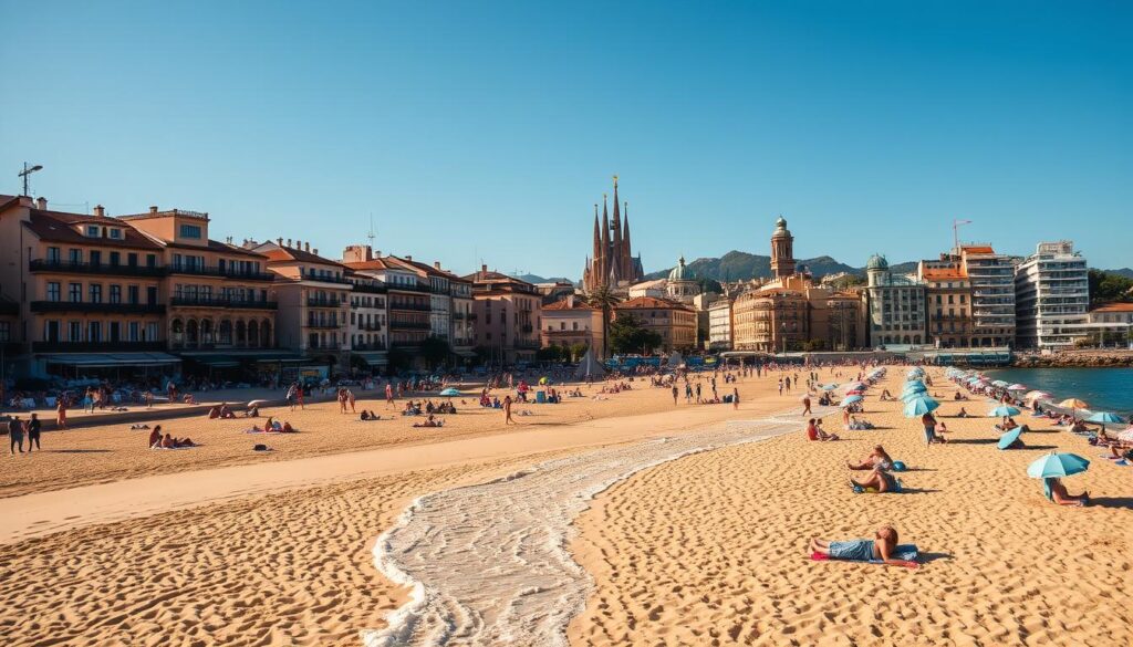 Barcelona beaches