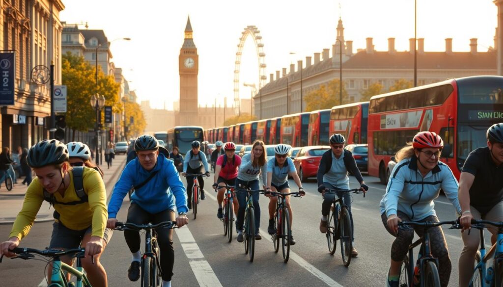 London cycling