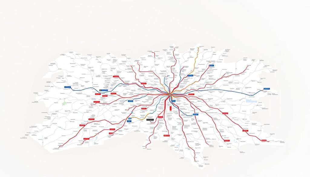 London transportation map