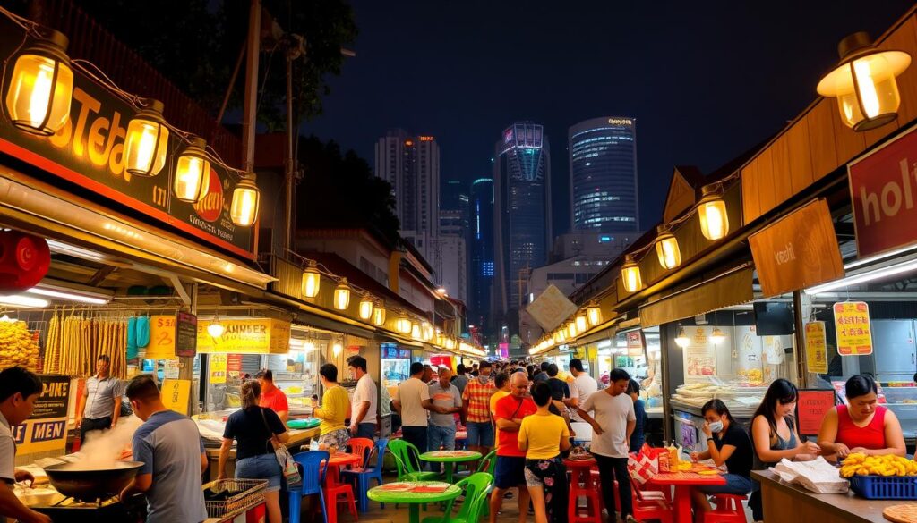 Street Food in Singapore