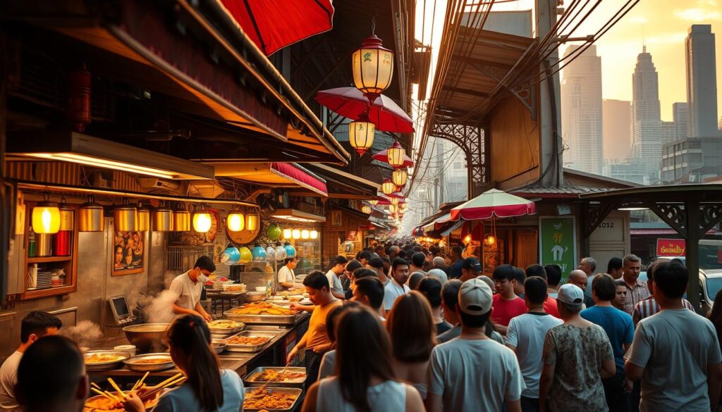 street food markets in Bangkok